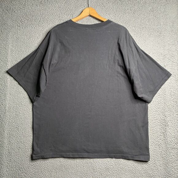 Vintage Tapout Men's Black Short Sleeve T-Shirt UFC MMA BJJ Size 2XL Skull Cyber - Picture 5 of 8